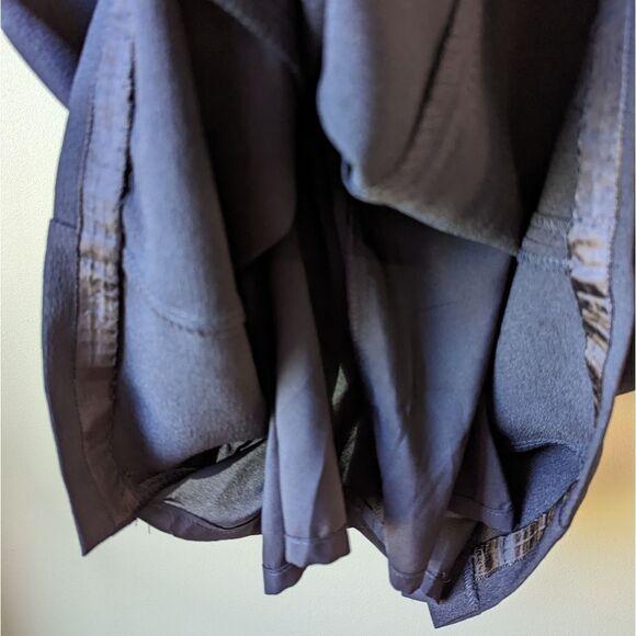 Eliza J Flutter Sleeve Crepe Midi Dress Sz 4 Polished Work To Dinner - Picture 10 of 13